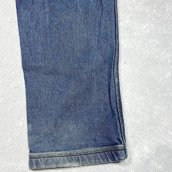 Vintage Esco Willie 90s Y2K Jeans Mens 36 Blue Wide Baggy Jeans Denim Pockets - Picture 8 of 15
